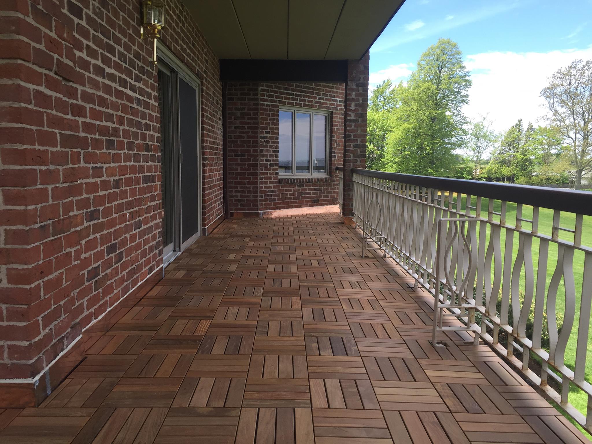 Clean & Care Ipe Wood Deck Tiles Coverdeck Systems
