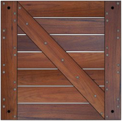 20in IPE Wood Structural Panels - Coverdeck Systems