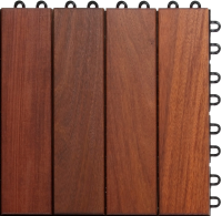 Wood Deck Tile Ipe Oiled