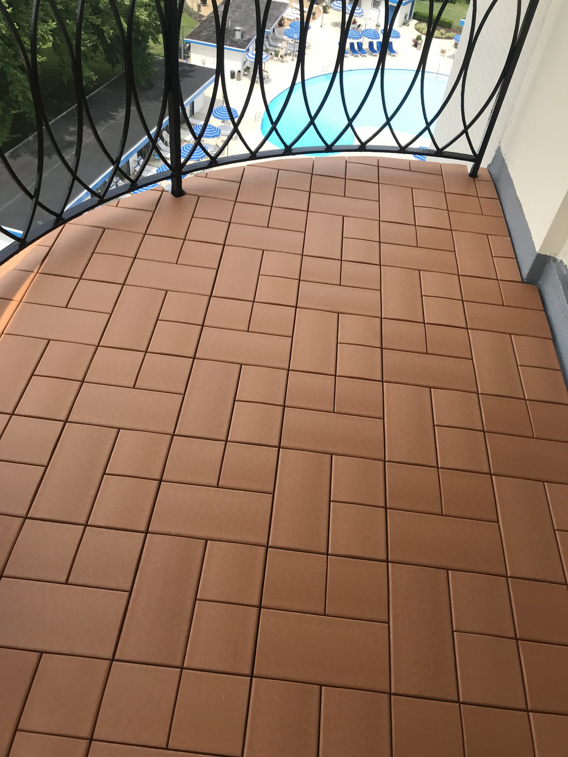 Showcase Weatherstone Composite Deck Tiles - Coverdeck Systems