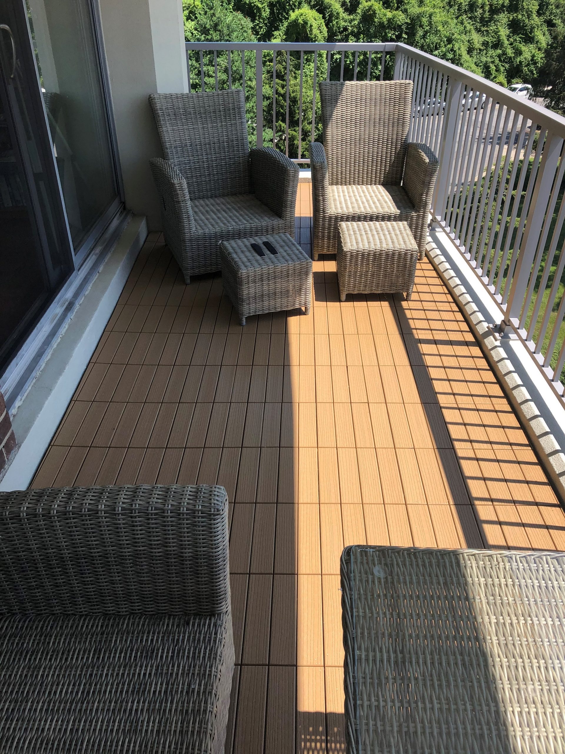 Showcase Weatherstone Composite Deck Tiles - Coverdeck Systems